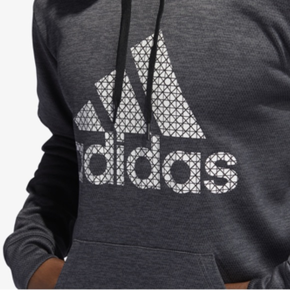 ADIDAS Badge of Sport Team Issue Pullover Hoodie - Picture 5 of 12